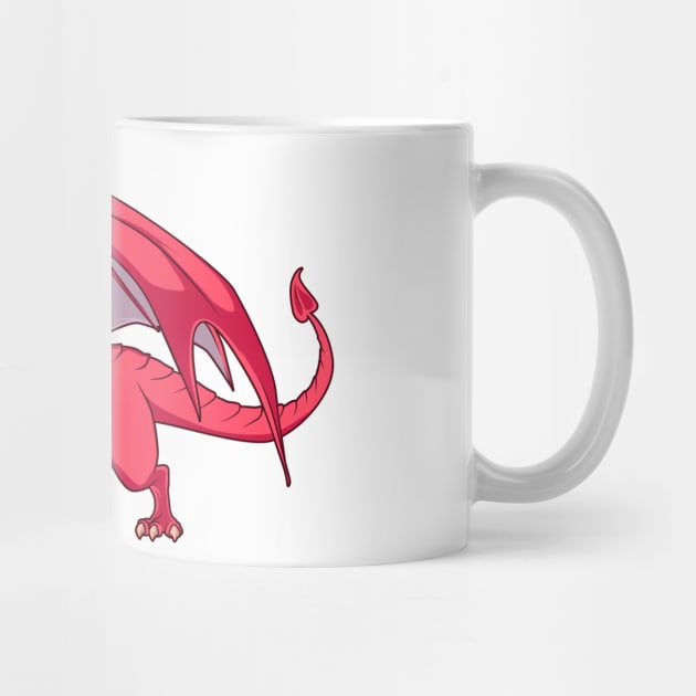 Red dragon by Modern Medieval Design